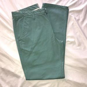 Teal Timberland men’s jeans